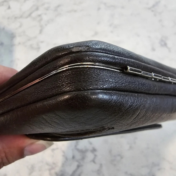 Montana West Brown Rhinestone Embelished Ladies Wallet - Picture 7 of 8